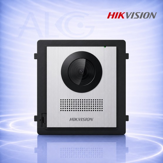 IP видео домофон с 2MP Fish-Eye камера, PoE и No-Card версия HIKVISION DS-KD8003-IME1(B)/NS