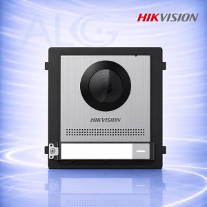 IP видео домофон с 2MP Fish-Eye камера, SIP поддръжка и IP65 защита HIKVISION DS-KD8003-IME1(B)/S
