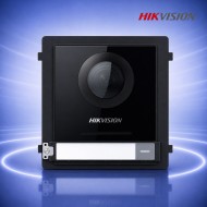 IP видео домофон с 2MP Fish-Eye камера, PoE и IP65 защита HIKVISION DS-KD8003-IME1(B)