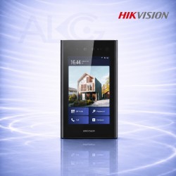IP видео домофон с лицево разпознаване, 8" IPS Touch Screen и 2MP камера HIKVISION DS-KD9403-E6