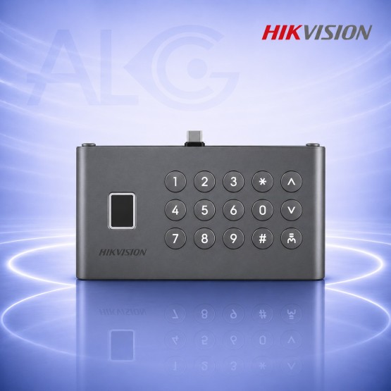 Модулна клавиатура с Fingerprint, PIN достъп и IP65/IK07 защита HIKVISION DS-KDM9633-FKP