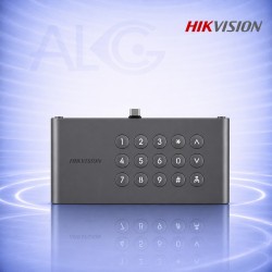 Модулна клавиатура за IP видео домофон с подсветка, PIN достъп и IP65 защита HIKVISION DS-KDM9633-KP