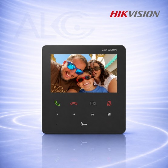 7" IP монитор за видеодомофон с Wi-Fi, Touch Screen и Hik-Connect HIKVISION DS-KH6110-WE1