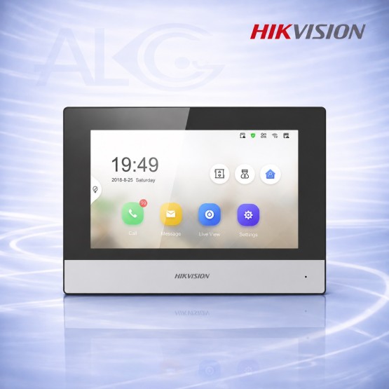 7" IP монитор за видеодомофон с Wi-Fi и 2-Wire технология HIKVISION DS-KH6320Y-WTE2