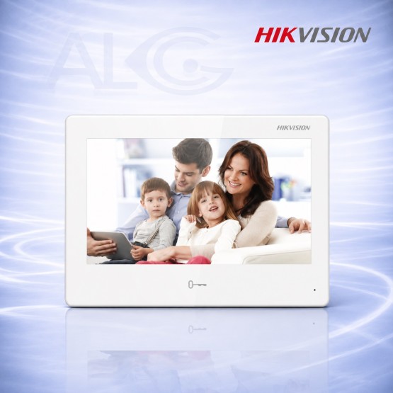 7" IP монитор за видеодомофон с Wi-Fi, Android, Touch Screen и Hik-Connect HIKVISION DS-KH9310-WTE1(B)