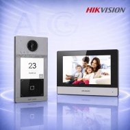 IP видеодомофонен комплект с 7" Wi-Fi монитор, RFID четец и 2MP Full HD камера HIKVISION DS-KIS604-S(C)