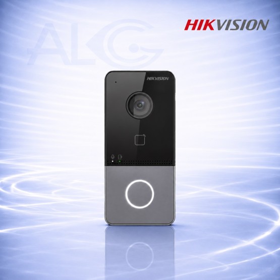 IP външна станция за видеодомофон с 2MP камера, PoE и IR нощно виждане HIKVISION DS-KV6113-PE1(C)