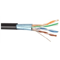 305м. Кабел FTP кат5 AWG 24 за външно полагане