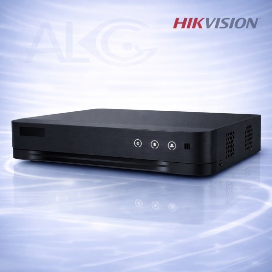 4 канален Hikvision DVR рекордер iDS-7204HQHI-M1/E(E) с AcuSense и 5MP поддръжка