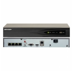 4-канален мрежов рекордер/сървър за видеонаблюдение с 4 вградени PoE порта DS-7604NI-K1/4