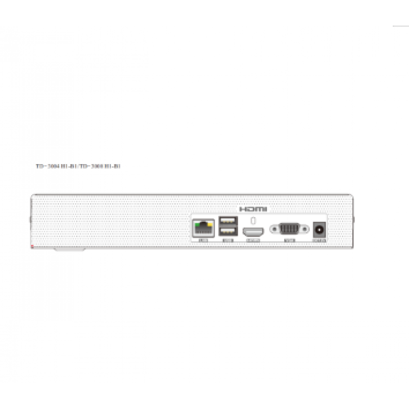 TD-3004H1-B1 4 канален NVR 6Mpx мрежов рекордер
