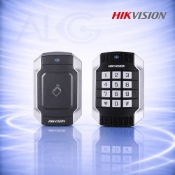 Антивандален MIFARE RFID четец с клавиатура за контрол на достъпа Hikvision HIKVISION DS-K1104MK