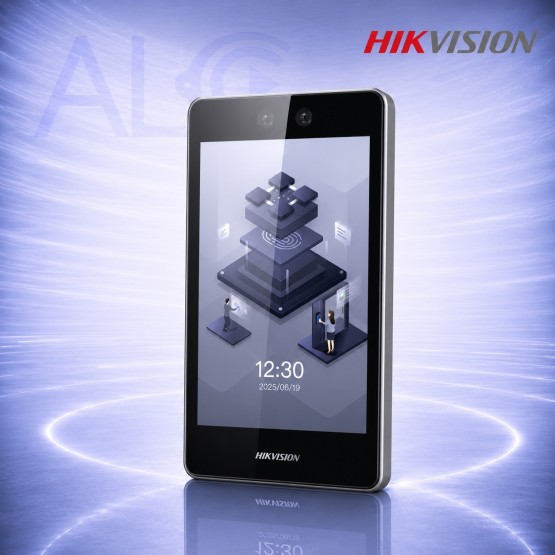 Терминал с лицево разпознаване, пръстов отпечатък и DESFire/MIFARE/Felica четец Hikvision HIKVISION DS-K1T680DF-E1