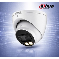 2MP HDCVI Куполна Камера с Микрофон и Full Color LED 40m Dahua HAC-HDW1239T-A-LED-0280B-S3
