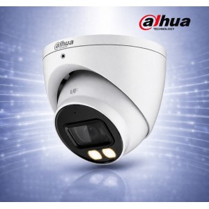2MP HDCVI Куполна Камера с Микрофон и Full Color LED 40m Dahua HAC-HDW1239T-A-LED-0280B-S3
