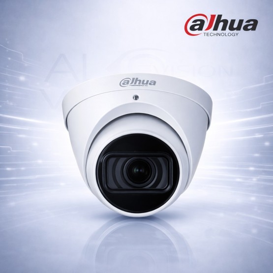 5MP HDCVI Куполна Камера с Motozoom 2.7-13.5mm, Starlight, WDR и IR 60m Dahua HAC-HDW2501T-Z-A-27135-S2