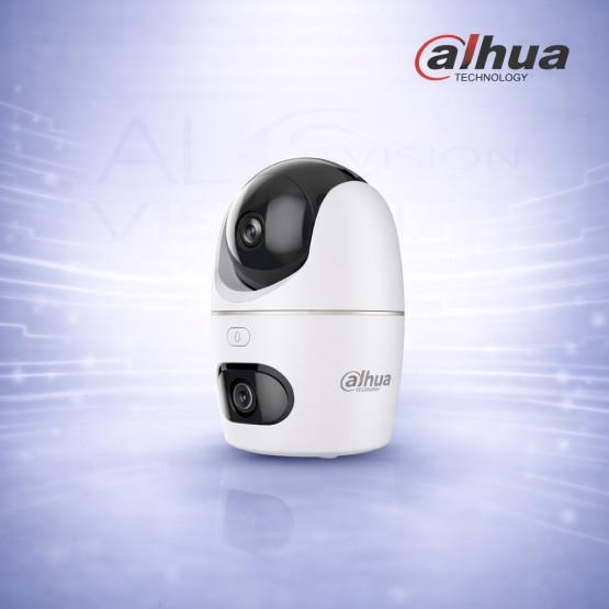 3+3MP WiFi IP камера с двойна леща, AI детекция, Auto Tracking и Full Color нощно виждане Dahua H3D-3F-0360B