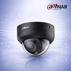 5MP IP Dome камера с AI детекция, микрофон, Starlight нощно виждане и IK10 защита Dahua IPC-HDBW2541E-S-0280B-S2-BLACK