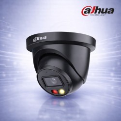 4MP IP камера с AI детекция, Smart Dual Light нощно виждане и микрофон Dahua IPC-HDW2449TM-S-IL-0280B-BLACK