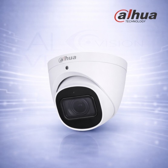 5MP Dome IP камера с моторизиран zoom 2.7-13.5mm, AI детекция на хора и автомобили и IR нощно виждане 40м Dahua IPC-HDW2541T-ZS-27135-S2