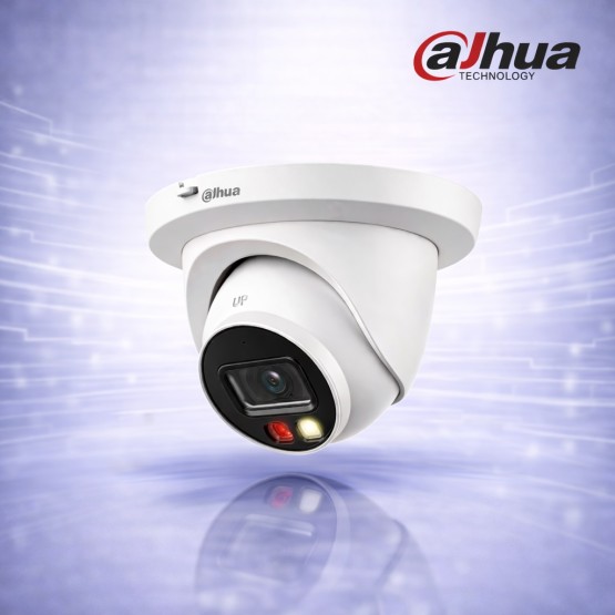 5MP IP камера с микрофон, AI детекция, Dual Light и Full Color нощно виждане Dahua IPC-HDW2549TM-S-IL-0360B