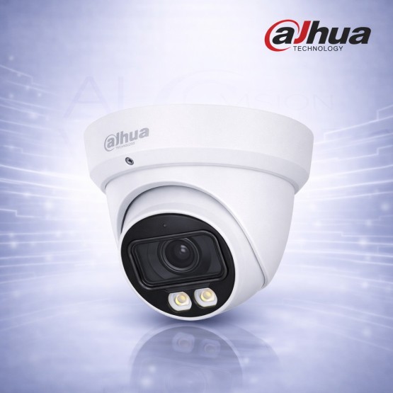 2MP IP камера с микрофон, AI детекция, Full Color LED нощно виждане Dahua IPC-HDW3249TM-AS-LED-0280B