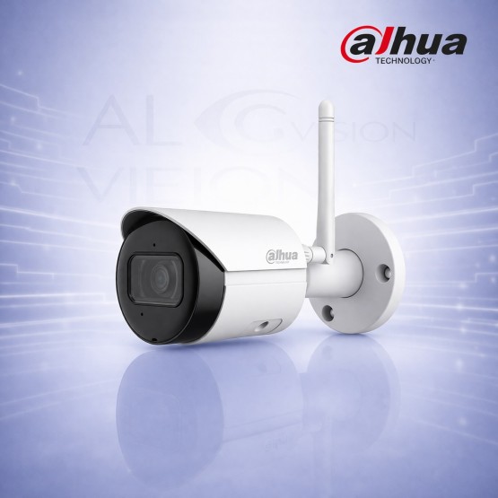 2MP WiFi IP камера с IR нощно виждане 30m, микрофон и широк ъгъл 100° Dahua IPC-HFW1230DS-SAW-0280B