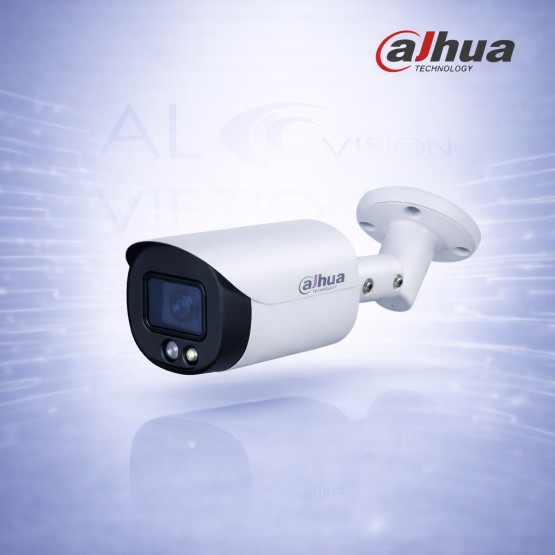 2MP IP камера с AI детекция, Smart Dual Light нощно виждане и микрофон Dahua IPC-HFW2249S-S-IL-0360B