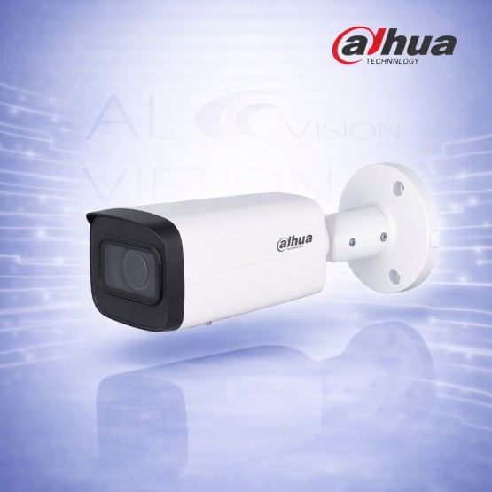 5MP IP камера с моторизиран варифокален обектив 2.7-13.5mm, WizSense AI детекция на хора и автомобили и IR нощно виждане 60м Dahua IPC-HFW2541T-ZAS-27135-S2