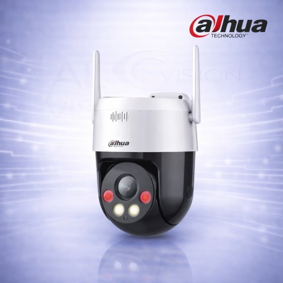 3MP PT IP камера с Pan Tilt, 4G/WiFi, Smart Dual Light, AI детекция, сирена и двупосочно аудио Dahua P3AE-PV-0400B