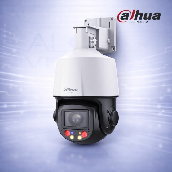 4MP PTZ IP камера с 10x zoom, AI детекция, сирена и Full Color нощно виждане Dahua SD3E410DB-GNY-A-PV1