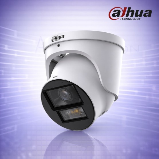 8MP 4K IP dome камера с WizColor, Active Deterrence, AI WizMind и 2.8mm обектив Dahua IPC-HDW5859H-ASE-PV-0280B-PRO