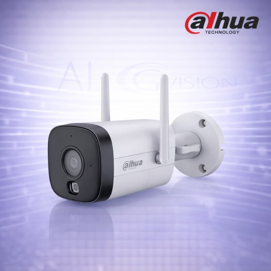 5MP WiFi IP камера с Dual Light нощно виждане, двупосочно аудио и 2.8mm обектив Dahua IPC-HFW1539DTK1-SAW-IL-0280B