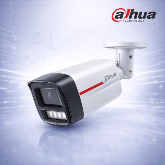 2MP IP камера с WizColor Full Color нощно виждане, AI детекция и 2.8mm обектив Dahua IPC-HFW2249TL-S-LED-0280B-PRO