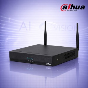 4 канален Dahua NVR рекордер NVR2104HC-W WiFi 6 с WizSense 16MP
