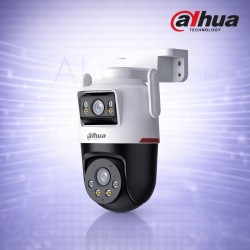 6MP (3+3MP) WiFi PTZ IP камера с двоен обектив, AI детекция, Auto Tracking и сирена Dahua P3D-3F-PV-P-0280B/0600B-PRO