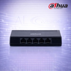 5-портов Gigabit суич без PoE, plug & play, компактен дизайн Dahua PFS3005-5GT-L-V2
