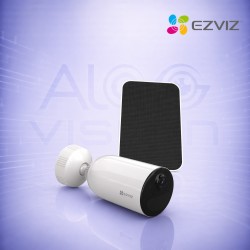 2K 4G WiFi IP камера със SIM карта, соларен панел и батерия, AI детекция на хора и нощно виждане EZVIZ CS-CB3/SP