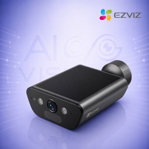 2K WiFi IP камера с батерия, AI детекция на хора и нощно виждане 15m EZVIZ CS-EB5