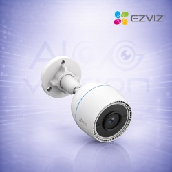 2MP WiFi IP камера с AI детекция на хора, IR нощно виждане 30m и външен монтаж EZVIZ CS-H3c