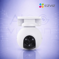 Triple 4MP+4MP+4MP PTZ WiFi IP камера с AI детекция на хора и автомобили, сирена, Auto Tracking и Color Night Vision EZVIZ CS-H80f