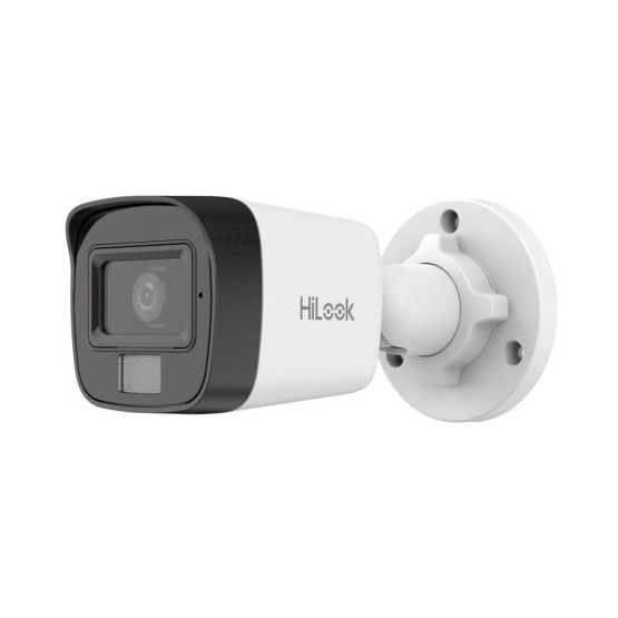 IP PoE Bullet Камера 2Mp, 2.8mm, Smart-Hybrid Light-30м. С Микрофон