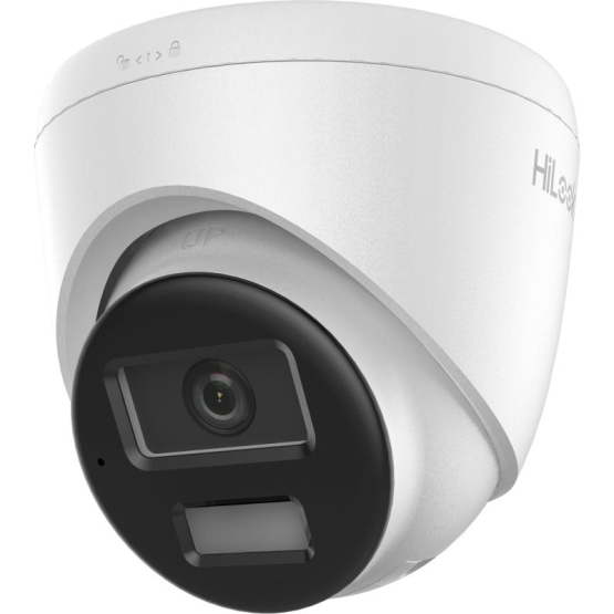 IP PoE Куполна Камера 2Mp, 2.8mm, Smart-Hybrid Light-30м. с Микрофон