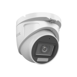 TURBO-HD Куполна Камера 5Mp, 2.8мм, Smart-Hybrid Light-30м. AudioCoax