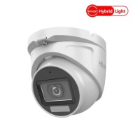 TURBO-HD Куполна Камера 2Mp, 2.8мм, Smart-Hybrid Light-30м. AudioCoax