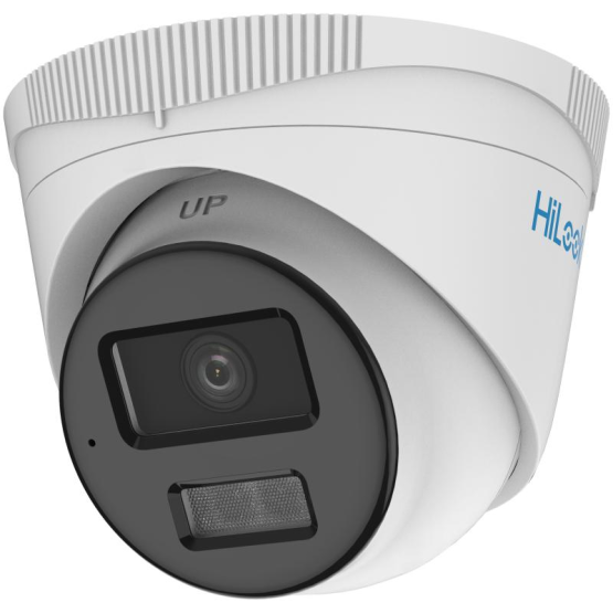 IP PoE Куполна Камера 2Mp, 2.8mm, Smart Hybrid Light, ColorVu-30м. С Микрофон