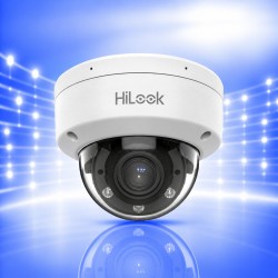 IP PoE Куполна Камера 4Mp, Моторизирана 2.8-12mm, Smart-Hybrid Light-30м. Микрофон