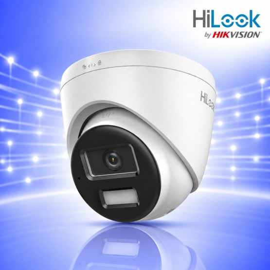 IP PoE Куполна Камера 4Mp, 2.8mm, Smart-Hybrid Light-30м. Тwo-way audio, SD card slot
