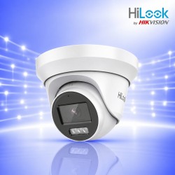 TURBO-HD Куполна Камера 5Mp, 2,8мм, Smart Hybrid Light-40м. AudioCoax