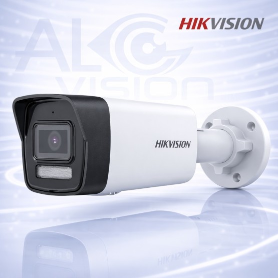 4MP IP PoE Камера с Микрофон и Smart Hybrid Light 30m Hikvision DS-2CD1043G2-LIUF